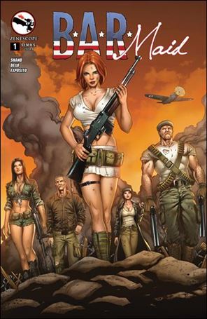 B.A.R. Maid issue 1-B Anthony Spay Cover
