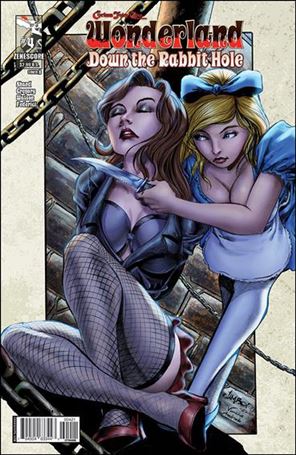 Grimm Fairy Tales Presents Wonderland: Down the Rabbit Hole issue 4-B Jimbo Salgado Cover