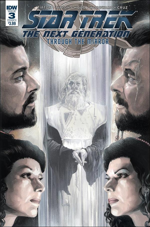 Star Trek: The Next Generation: Through The Mirror issue 3 J.K. Woodward Cover