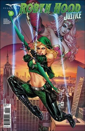 Robyn Hood: Justice issue 5 Mike Krome Cover