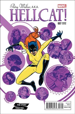 Patsy Walker, A.K.A. Hellcat! issue 7-C Wes Craig The Story Thus Far... Cover