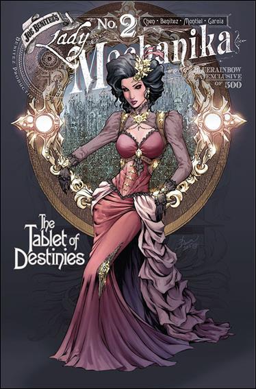 Lady Mechanika: The Tablet of Destinies issue 2-E Dawn McTeigue Blue Rainbow Cover 1/500