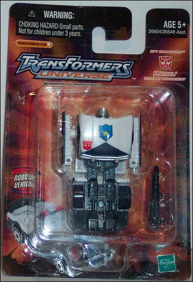 Transformers Universe Robots in Disguise Spy Changers 3" Action Figures figure 5 Prowl