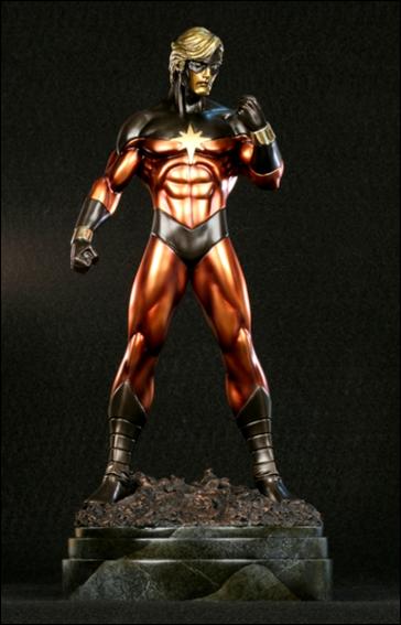 Marvel Statues (Bowen) item 228 Captain Marvel Faux Bronze 1/275