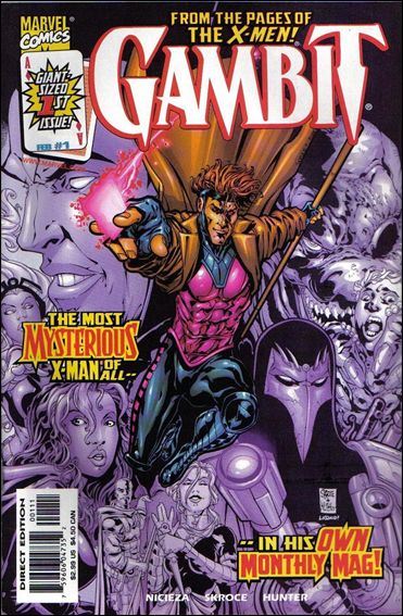 Gambit (1999) issue 1 Steve Skroce "Ace" Cover