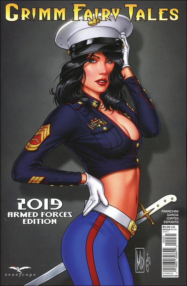 Grimm Fairy Tales: Armed Forces Edition issue 2019-C Michael Dipascale Cover