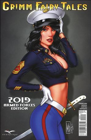 Grimm Fairy Tales: Armed Forces Edition issue 2019-C Michael Dipascale Cover