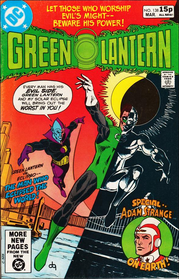 Green Lantern (1960) issue 138-B UK Price Cover