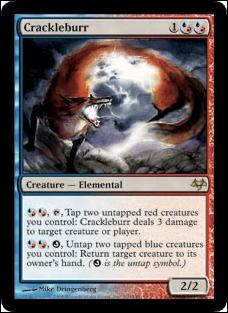 Magic the Gathering: Eventide (Base Set) card 100 Crackleburr