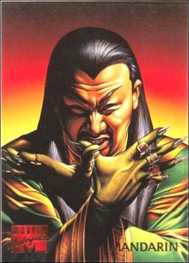 1995 Marvel Masterpieces (Base Set) card 65 Mandarin