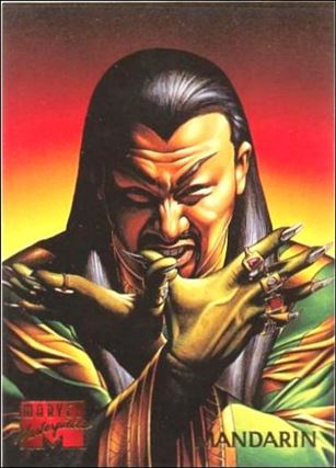1995 Marvel Masterpieces (Base Set) card 65 Mandarin