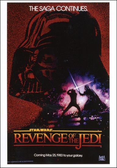 Star Wars: Return of the Jedi Widevision (Mini-Poster Subset) card 1 Advance One-Sheet