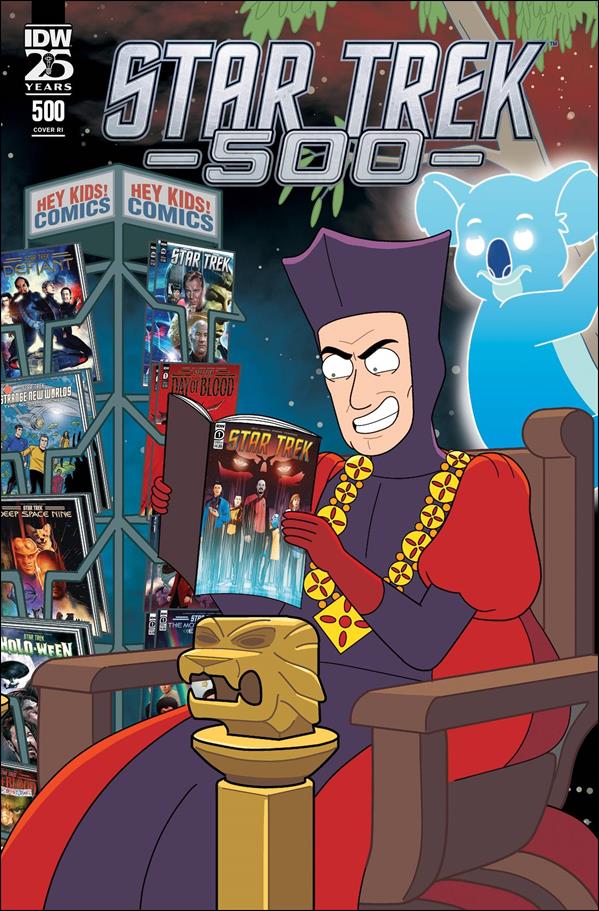 Star Trek #500 issue 500-D Chris Fenoglio Cover
