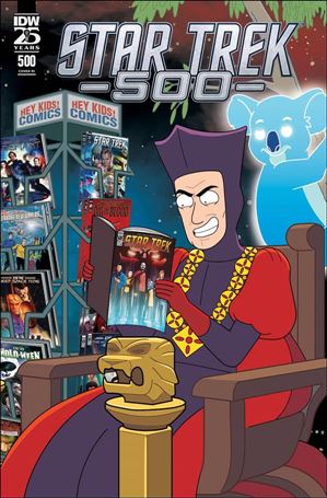Star Trek #500 issue 500-D Chris Fenoglio Cover