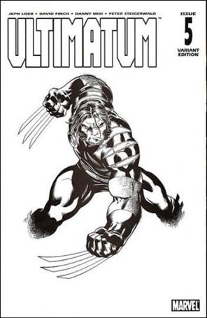 Ultimatum issue 5-D Ed McGuinness 1:75 Sketch Cover