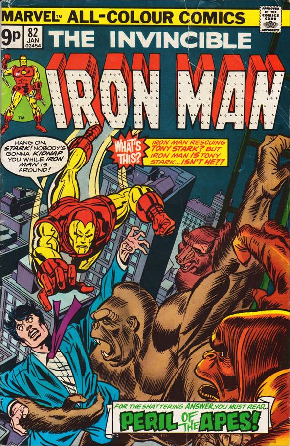 Iron Man (1968) issue 82-B UK Price Cover