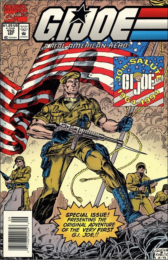 G.I. Joe: A Real American Hero issue 152-B Newsstand Cover