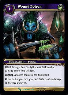 World of Warcraft: March of the Legion (Base Set) card 90 Wound Poison