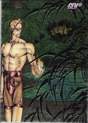 Gen13: Series 1 (Base Set) card 58 Burnout