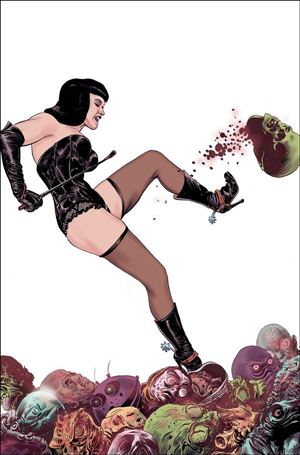 Bettie Page: The Alien Agenda issue 2-O Jimmy Broxton 1:25 Virgin Cover