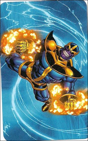 Marvel Universe: Series 2 (Promo) card 034 Thanos