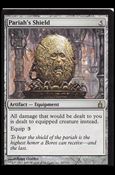 Magic the Gathering: Ravnica (Base Set)  card 267 Pariah's Shield