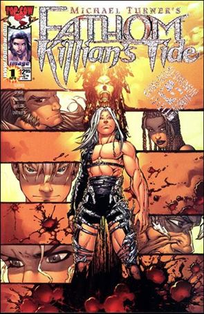 Michael Turner's Fathom: Killians Tide issue 1-C Talent Caldwell Prismatic Foil Cover 1/1000