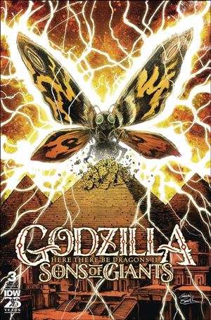 Godzilla: Here There Be Dragons II - Sons of Giants issue 3-B Gavin Smith Cover