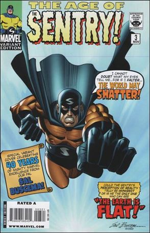 Age of the Sentry issue 3-B Sal Buscema Cover