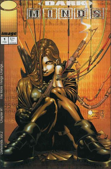 Darkminds (2000) issue 1 Omar Dogan Cover