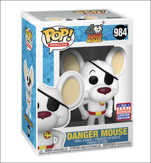 POP! Animation figure 984 Danger Mouse (Summer Convention Exclusive)