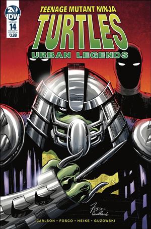 Teenage Mutant Ninja Turtles: Urban Legends issue 14 Frank Fosco Cover