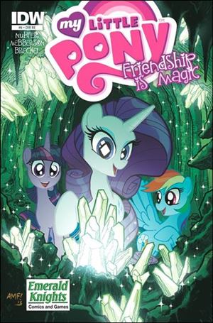 My Little Pony: Friendship is Magic issue 8-D Emerald Knights Comics and Games Cover