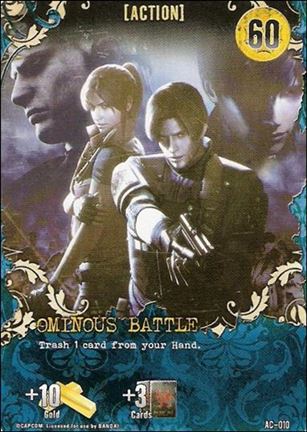 Resident Evil (Base Set) card AC-010 Ominous Battle