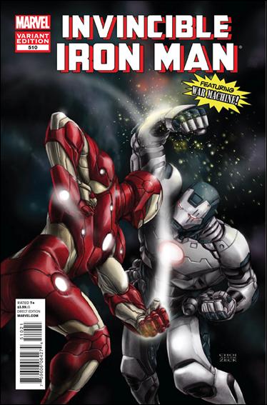 Invincible Iron Man (2008) issue 510-B Mike Choi 1:50 "Marvel 50th Anniversary" Cover