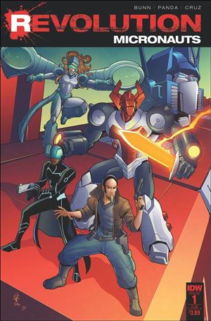 Micronauts: Revolution issue 1-B Casey W. Coller Subscription Cover