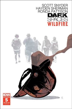 Dark Spaces: Wildfire issue 5-B Andrea Sorrentino Cover