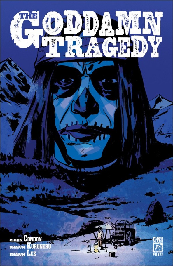 Goddamn Tragedy issue 1-C Jacob Phillips Cover
