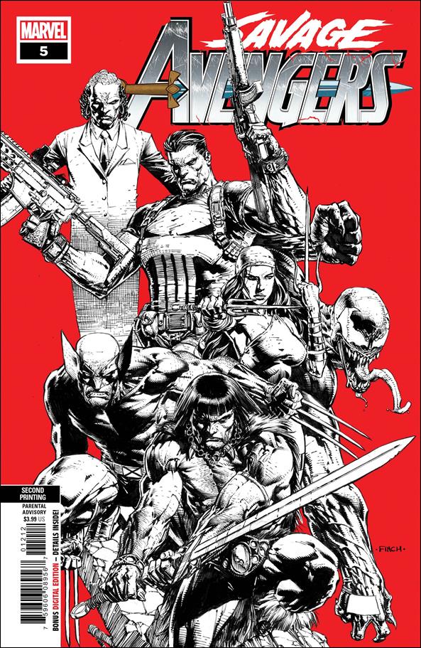 Savage Avengers (2019) issue 5-C David Finch Cover (2nd Printing)