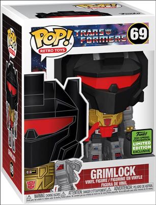 POP! Retro Toys figure 69-B Grimlock Spring Convention Exclusive