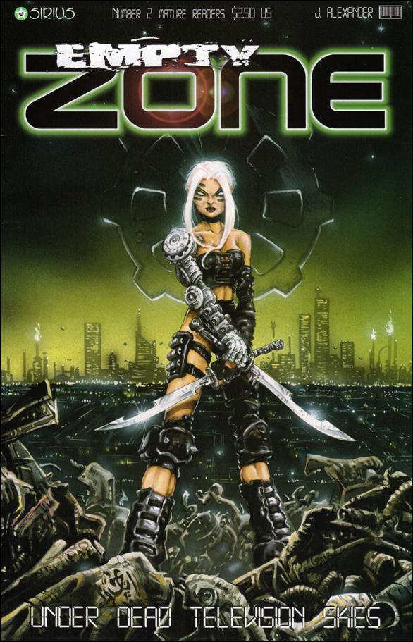 Empty Zone (1997) issue 2 Dark One Cover