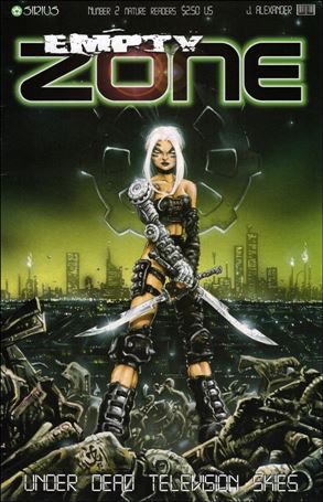 Empty Zone (1997) issue 2 Dark One Cover