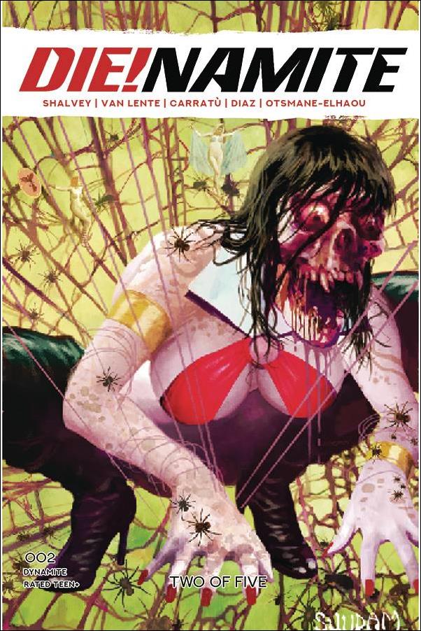 Die!namite issue 2-E Arthur Suydam Homage Cover
