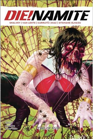 Die!namite issue 2-E Arthur Suydam Homage Cover