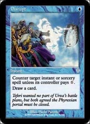 Magic the Gathering: Invasion (Base Set) card 51 Disrupt