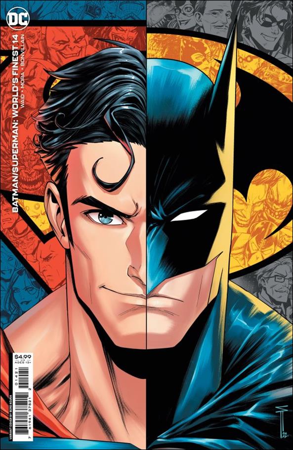 Batman/Superman: World's Finest issue 14-B Serg Acuna Cardstock Cover