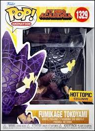 POP! Animation figure 1329 Fumikage Tokoyami (Hot Topic Exclusive)