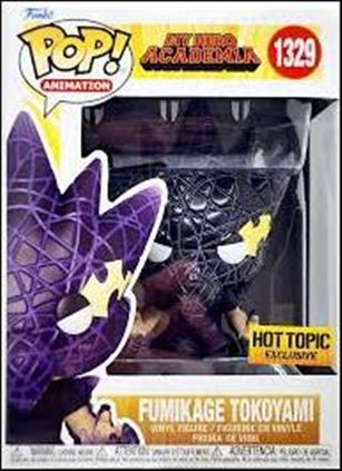 POP! Animation figure 1329 Fumikage Tokoyami (Hot Topic Exclusive)