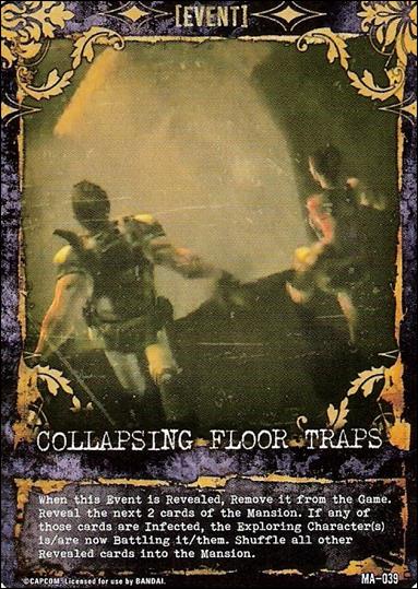 Resident Evil: Alliance (Base Set) card MA-039 Collapsing Floor Traps