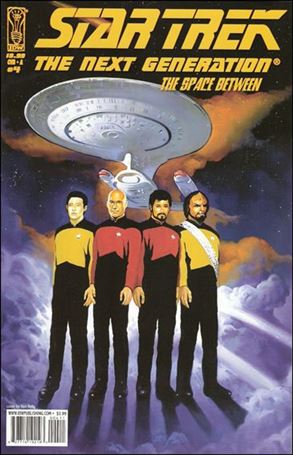 Star Trek: The Next Generation: The Space Between issue 4 Ken Kelly Cover